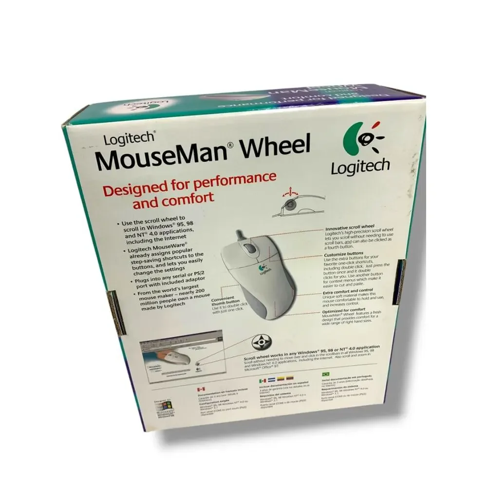 Logitech vintage mouseman